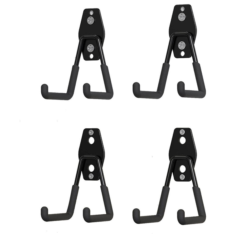 Garage Hooks Heavy Duty 4Pc, Garage Storage Hooks, Wall Mount Garage Hanging Hooks For Bike, Ladder, Bulky Items 6032436462453