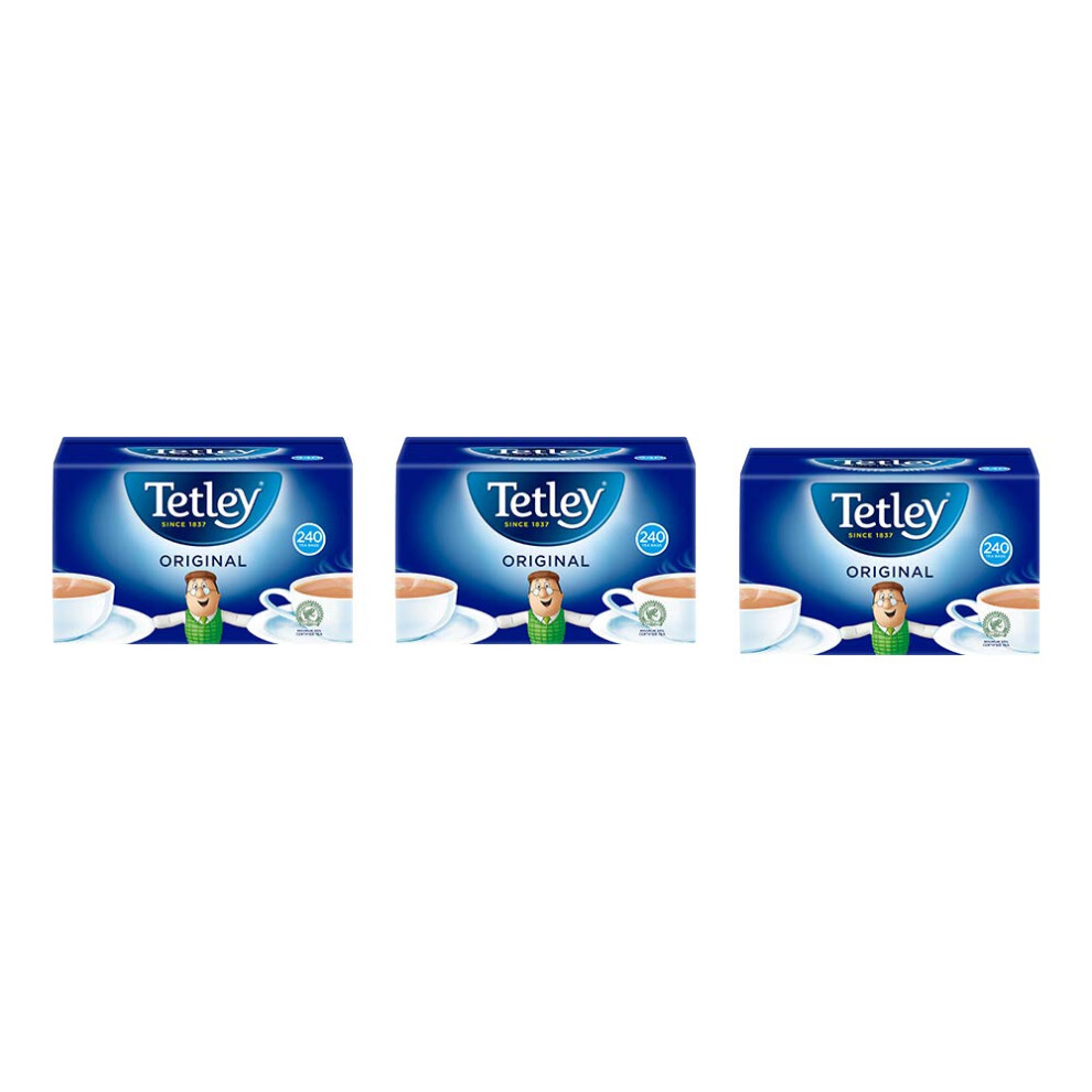 Tetley Original Tea Bags Full Flavoured British Brew Perfect For Br Black