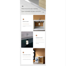 3800W Electric Water Heater Instantaneous Tankless Instant Hot Water Heater Shower Flow Water Boiler 220V White EU Plug