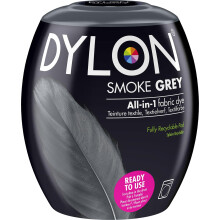 DYLON Washing Machine Fabric Dye Pod for Clothes Soft Furnishings Smoke Gr