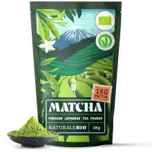NaturaleBio Japanese Organic Matcha Green Tea Powder Premium Grade 1kg Te