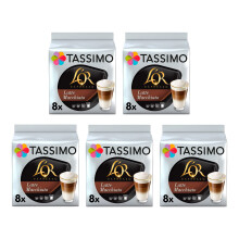 Tassimo LOR Latte Macchiato Coffee Pods 8 Count Pack of 5 40 drinks