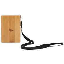 Boîte à mouches en bois écologique, étanche grâce à son joint en silicone, grande capacité de rangement, design gravé pour une touche