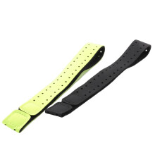 2-Delige Verstelbare en Ademende Vervangende Armband Zachte Band voor Hartslagmeter - Wahoo (Zwart + Groen)
