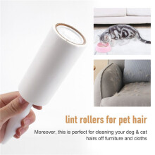 Lint Roller Volledige 360 Vellen met 5 Extra Kleverige Lint Roller Set voor Kleding, Sofa, Bed en Tapijt, Dierenhaar, Kattenhaar