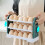 New Refrigerator Egg Storage Box Rotating Fridge Egg Holder Case Space-Saving Egg Organizer Container White 4