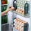 New Refrigerator Egg Storage Box Rotating Fridge Egg Holder Case Space-Saving Egg Organizer Container White 9