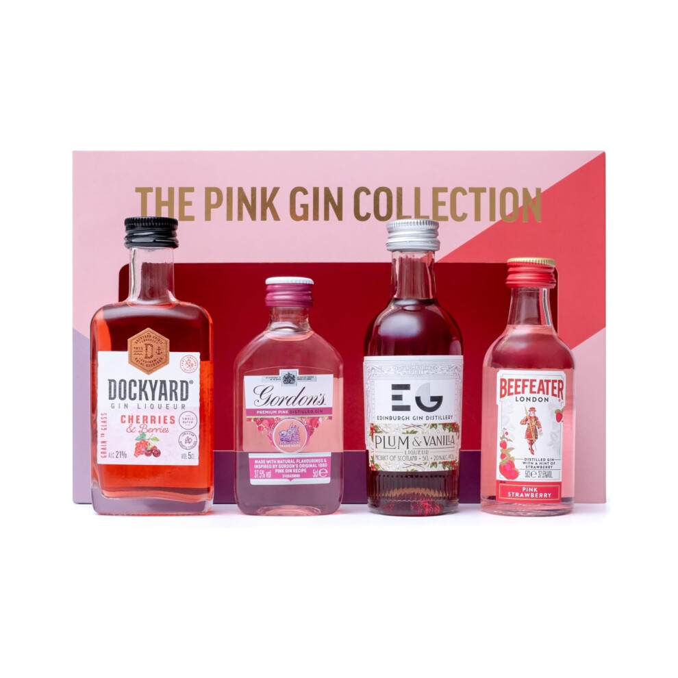 Beams International Pink Gin Gift Set - Gin Gifts