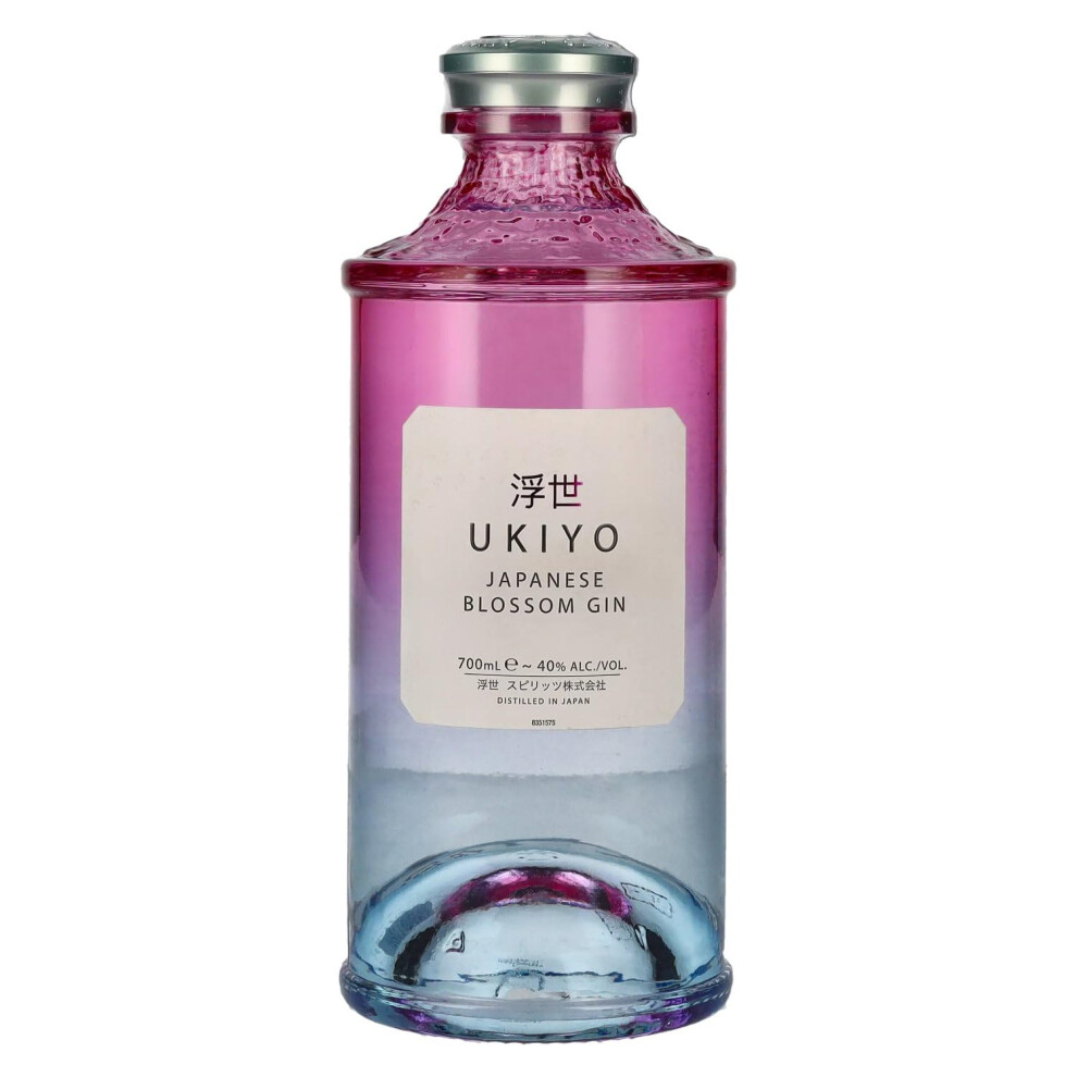 Ukiyo Blossom Japanese Craft Gin Floral Cherry Blossom Yuzu And Sakura