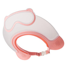 Baby Hair Wash Protector Adjustable Waterproof Baby Visor Pink Toddler Forehead Shower Shield