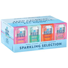 Aqua Libra Variety Pack Cucumber Mint Lime Raspberry Blackcurrant Orange