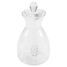 Handgemachtes Honigglas mit Dip-Sauce, Glas-Honig-Dip-Sauce und Honigglas