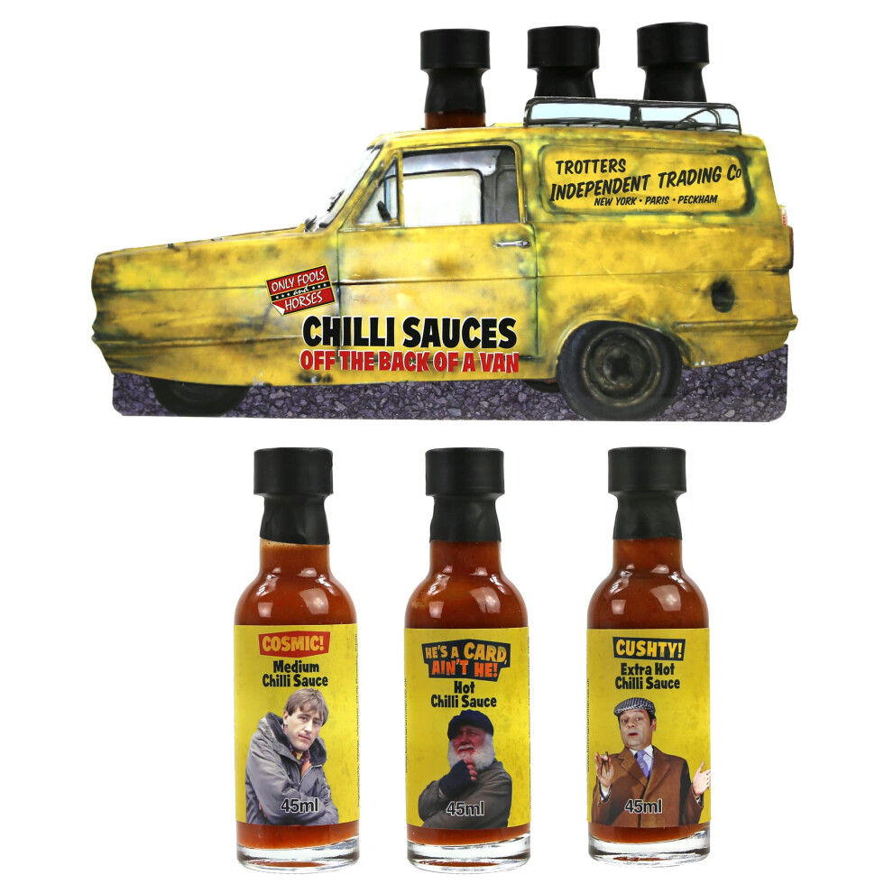 Kimm & Miller Kimm Miller Only Fools And Horses Hot Sauce Gift Set Novelty Chilli Sauce
