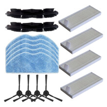 Filtro de Cepillo Lateral Principal HEPA PañO de Mopa para 360 S8 /S8 Robot Aspirador Repuestos Accesorios