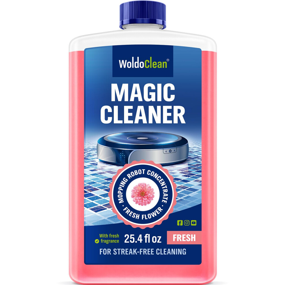 Woldoclean Robot Vacuum Cleaning Solution 750Ml Concentrated Floor Deterge