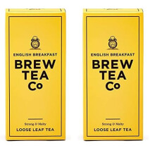 Brew Tea Co English Breakfast Strong and Malty 113g Loose Leaf Tea Pack