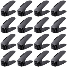 Organizador de Ranuras para Zapatos, Apilador de Zapatos Ajustable para Ahorrar Espacio, Soporte para Zapatero de Dos Pisos para OrganizacióN de