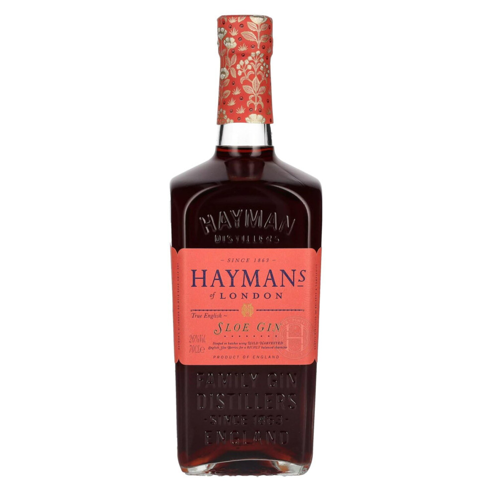 Hayman's Sloe Gin 70Cl Master Award Winning Sloe Gin Wild Sloe Berries St
