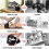 Shoe Slots Organizer, Adjustable Shoe Stacker Space Saver, Double Deck Shoe Rack Holder for Closet Organization 2