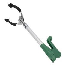MüLlzangen Abholwerkzeug Langer Arm MüLlsammelstock Aus Legierungen MüLlklammer Picker 40Cm.