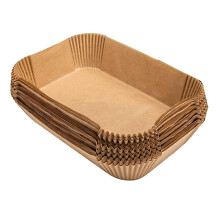 Air Fryer Liners Disposable Paper for Dual,200 Pcs Air Fryer Liners Rectangle, Air Fryer Accessories