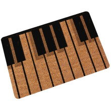 Touches de Piano Notes de Musique Tapis de Porte D'EntréE Grand Tapis de Porte D'EntréE ExtéRieur/IntéRieur Maison