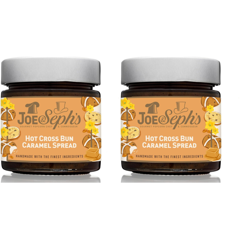 Joe & Seph's Hot Cross Bun Caramel Sauce Pack Of 2