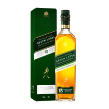 Johnnie Walker Green Label | 43% vol | 70cl | Blended Malt Scotch Whisky | Enjoy Neat or in Drinks | Matured at Least 15 Years | a Rich & Luxurious G
