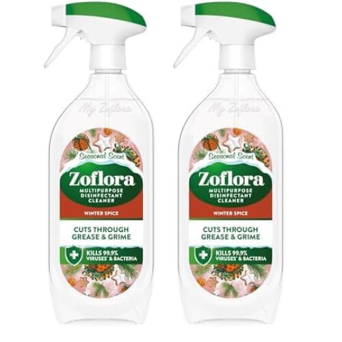 Zoflora Zoflora Winter Spice Multipurpose Disinfectant Trigger Spray 1 x 800ml Anti