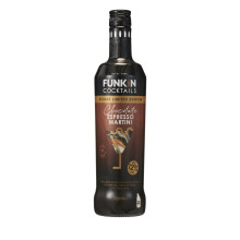 FUNKIN Cocktails Ready to Drink Chocolate Espresso Martini Bottle Just Chi