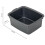 Addis Addis 502813 Plastic Butler Large Rectangular Bowl Metallic Silver 125 Litr 4