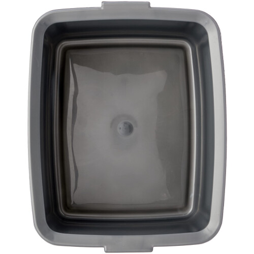 Addis Addis 502813 Plastic Butler Large Rectangular Bowl Metallic Silver 125 Litr 2