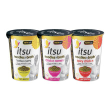 itsu Mixed Pack instant noodles broth pot 64g Instant Noodles Snack Multi