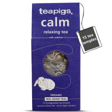 teapigs Calm Herbal Tea Bags Whole Leaves Flowers CaffeineFree Nighttime