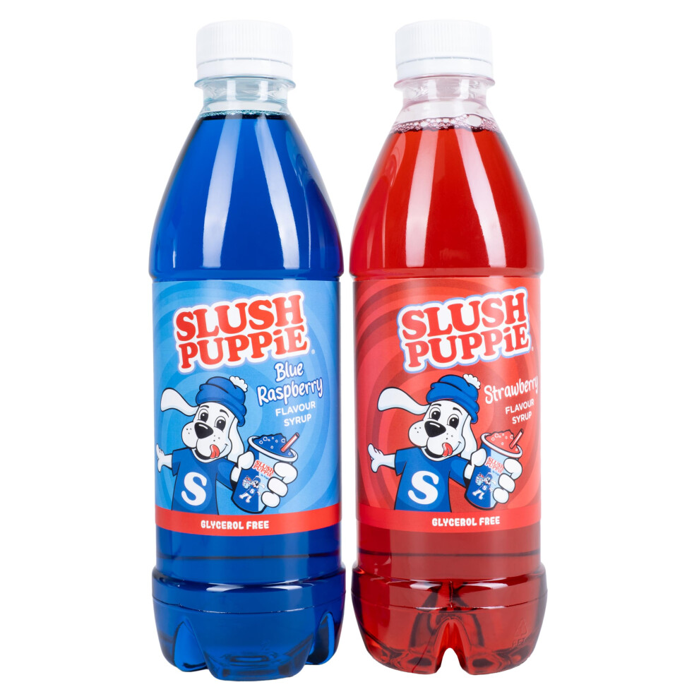 Fizz Creations Slush Puppie Syrup Pack Of 2 Flavours.