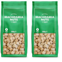 by Amazon Whole Macadamia Nuts 500 g Pack of 2