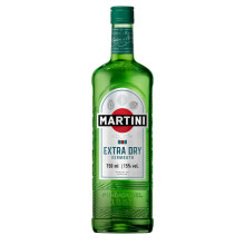 MARTINI Extra Dry Vermouth Aperitivo 15 ABV 75cl 750ml Bright Italian Whit