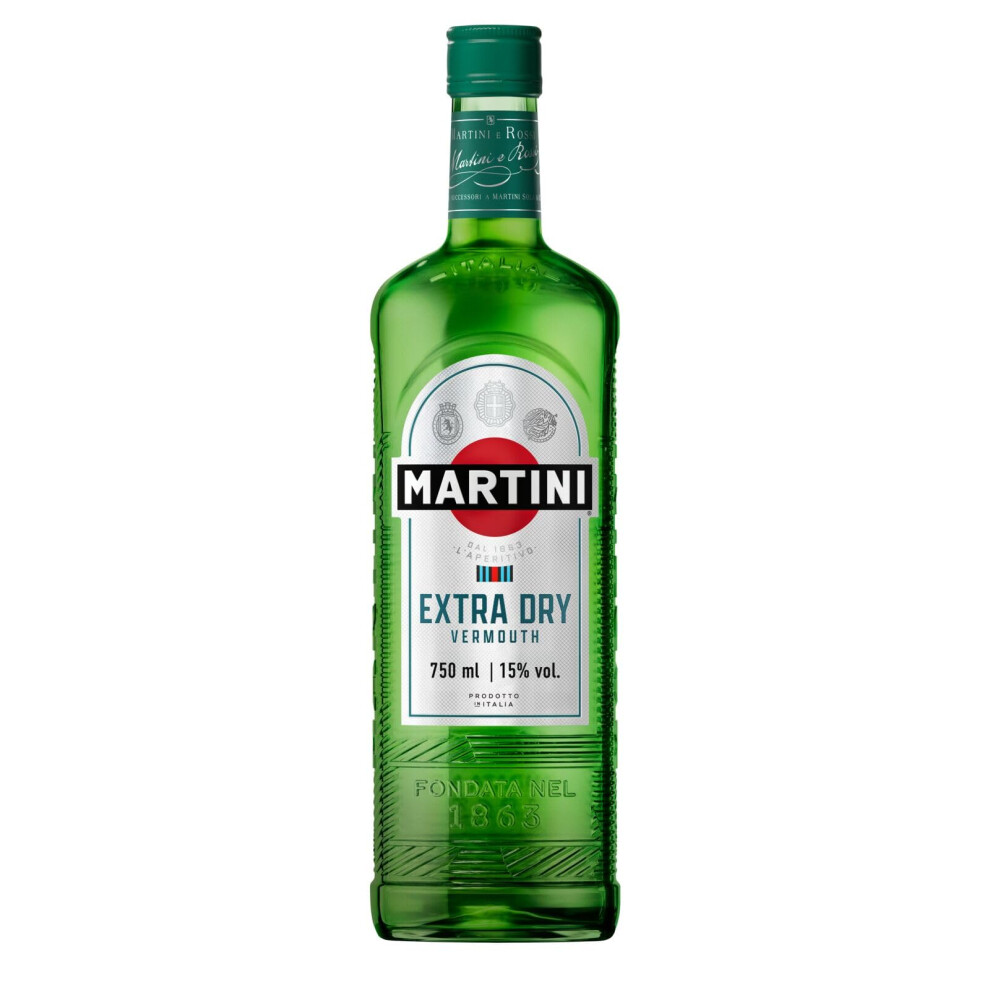Martini Extra Dry Vermouth Aperitivo, 15% Abv, White