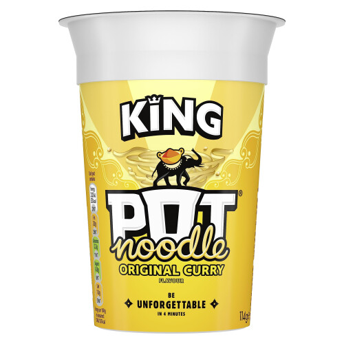Pot Noodle Original Curry King Pot Noodle 1