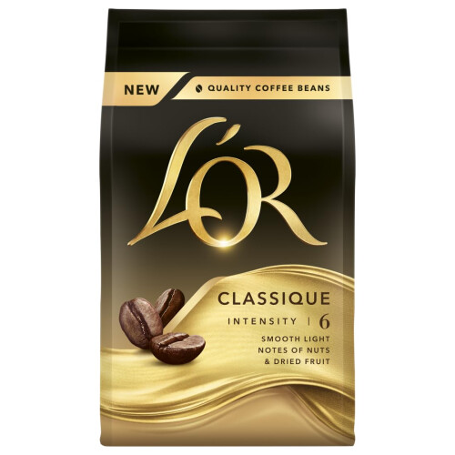L'OR LOR Classique Coffee Beans 200g Intensity 6