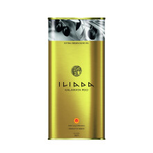 Iliada PDO Kalamata Extra Virgin Olive Oil Tin 5 Litre