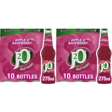 J2O Fruit Juice Apple and Raspberry 275ml Bottle Pack of 20