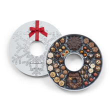 Hotel Chocolat The Wreath Box 40 Chocolates 2 Snowflakes And 1 Festive Wr