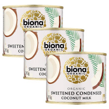 Biona Organic Sweetened Condensed Coconut Milk 210ml Pack of 3