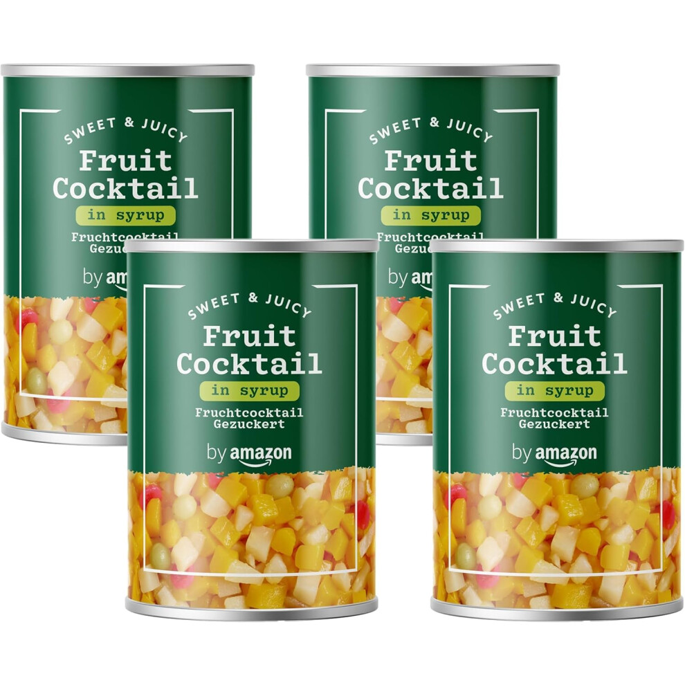 By Amazon Fruit Mix In Syrup 411G Pack Of 4