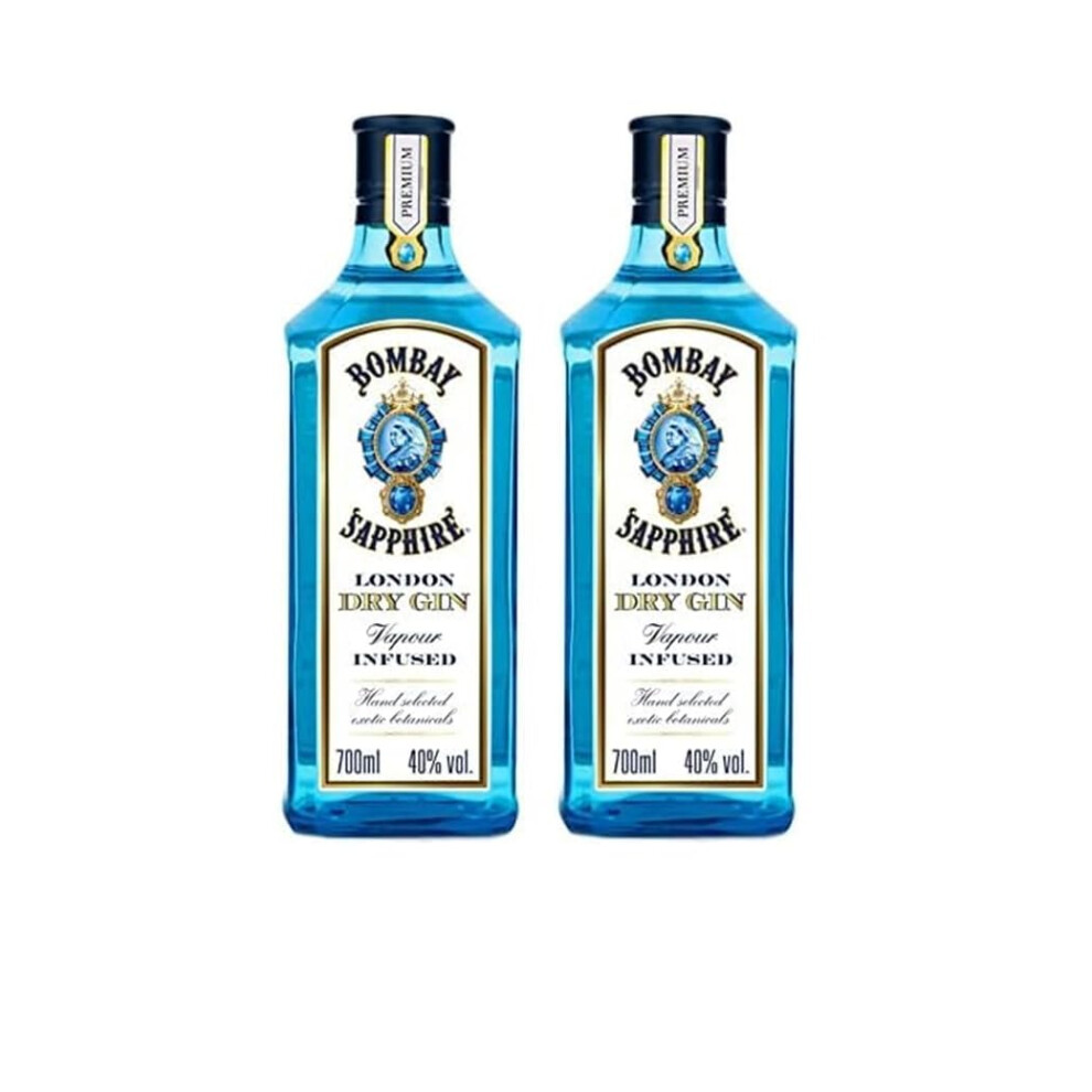 Bombay Sapphire London Dry Gin 40 Vol 70 Cl 700 Ml 100 Vapour Infused Spir