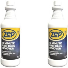 Zep 10 Minute Hair Clog Opener Pack of 2 Unscented Liquid