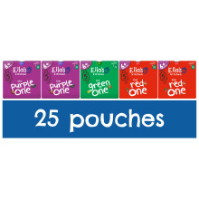 Ellas Kitchen Organic Fruit Smoothie Assortment Pack of 25 Pouches 10 x Red