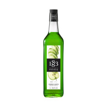 1883 Maison Routin Premium Green Apple Syrup for Cocktails Mocktails Iced T