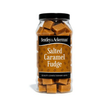 Salted Caramel Fudge 520g Original Salted Caramel Fudge in a Gift Jar By B